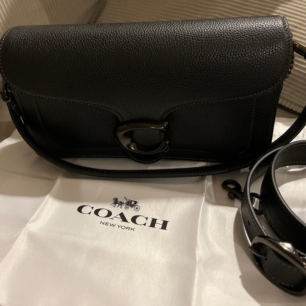 Coach black Tabby 26 new